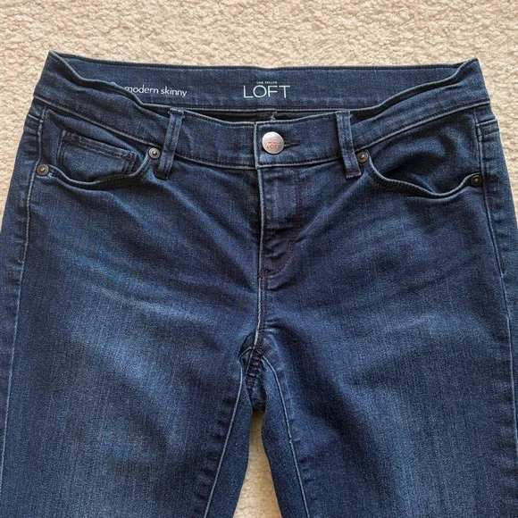 Ann Taylor LOFT Modern Skinny Jeans - Picture 2 of 9